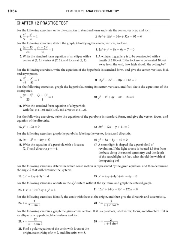 Algebra and Trigonometry - 